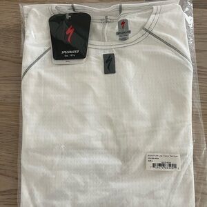 Specialized White Long Sleeve Techlayer